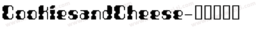 CookiesandCheese字体转换
