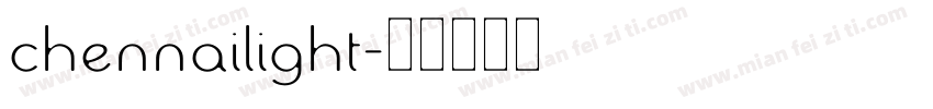 chennailight字体转换