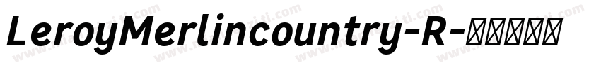 LeroyMerlincountry-R字体转换