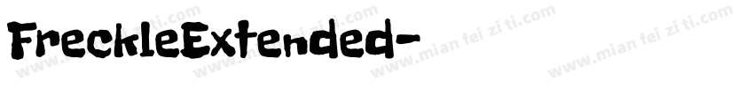 FreckleExtended字体转换