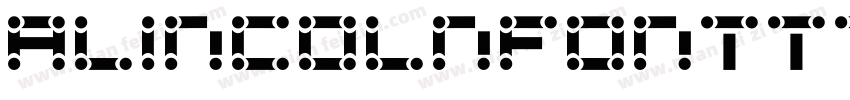 ALincolnFontttf字体转换