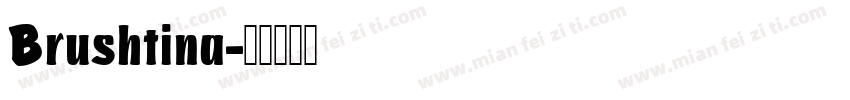 Brushtina字体转换
