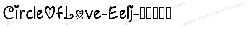 CircleOfLove-Eelj字体转换