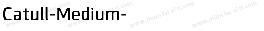 Catull-Medium字体转换