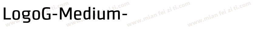 LogoG-Medium字体转换