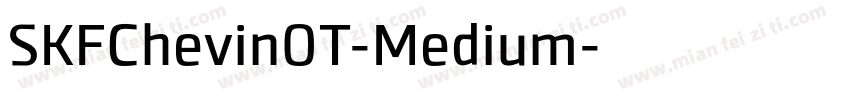 SKFChevinOT-Medium字体转换