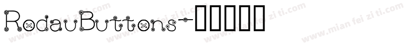 RodauButtons字体转换