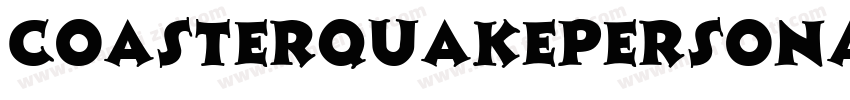 CoasterQuakePersonalUse-MKAn字体转换