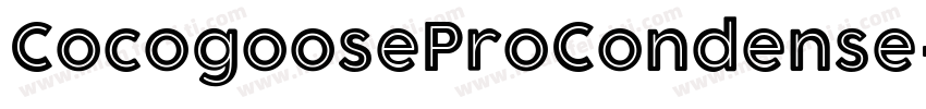 CocogooseProCondense字体转换