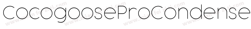 CocogooseProCondense字体转换