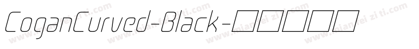CoganCurved-Black字体转换