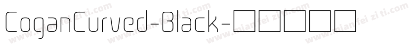 CoganCurved-Black字体转换