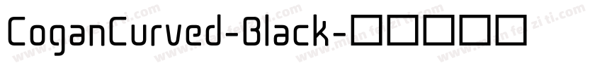 CoganCurved-Black字体转换