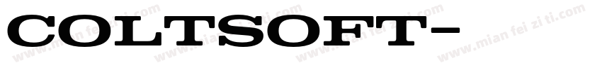 ColtSoft字体转换