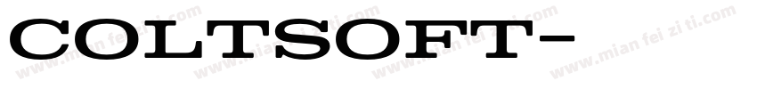 ColtSoft字体转换