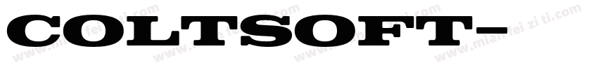ColtSoft字体转换