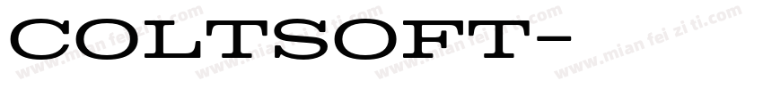 ColtSoft字体转换