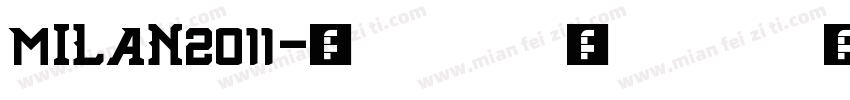 Milan2011字体转换