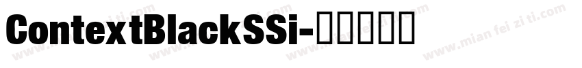 ContextBlackSSi字体转换