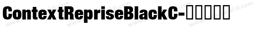 ContextRepriseBlackC字体转换