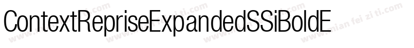 ContextRepriseExpandedSSiBoldExpand字体转换
