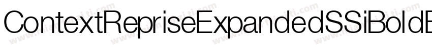 ContextRepriseExpandedSSiBoldExpand字体转换