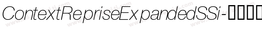 ContextRepriseExpandedSSi字体转换