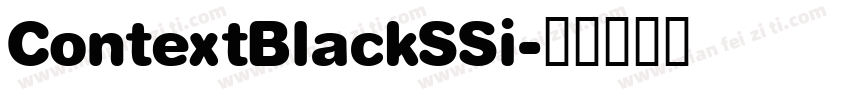 ContextBlackSSi字体转换