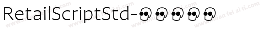 RetailScriptStd字体转换