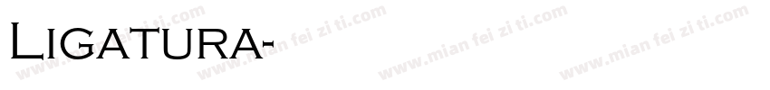 Ligatura字体转换