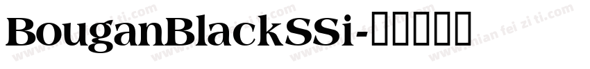 BouganBlackSSi字体转换