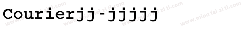 Courier普通字体转换