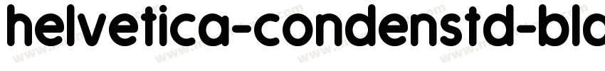 helvetica-condenstd-black-se字体转换