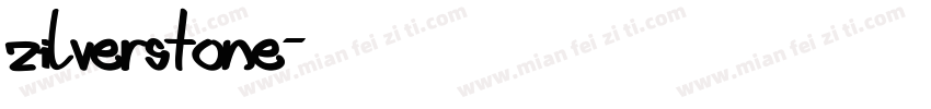 zilverstone字体转换