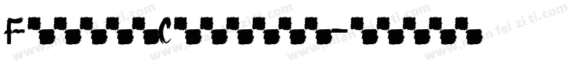 FuturaCroatia字体转换