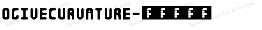 OgiveCurvature字体转换