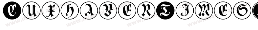 CuxhavenTimes字体转换