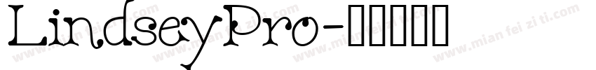 LindseyPro字体转换