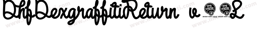 DhfDexgraffitiReturn-v26L字体转换