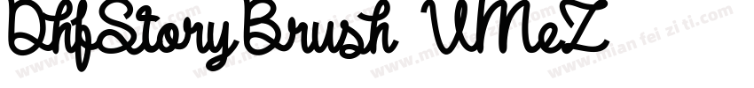 DhfStoryBrush-VMeZ字体转换