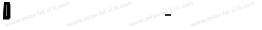 Digifcewide字体转换