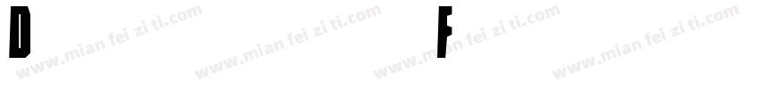 DigitechnoFreeversion-pmRK字体转换