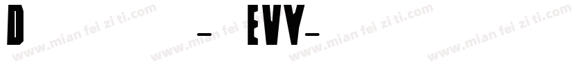 Digito-yEVY字体转换