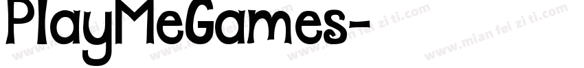PlayMeGames字体转换