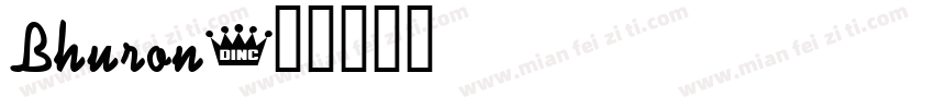 Bhuron字体转换