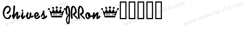 Chives-JRRon字体转换