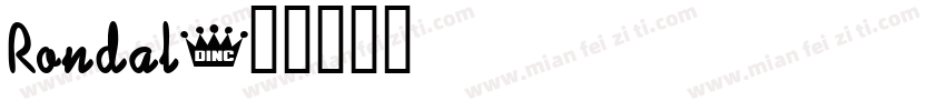 Rondal字体转换