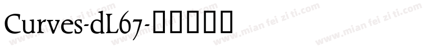 Curves-dL67字体转换