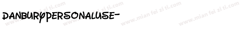 danburypersonaluse字体转换