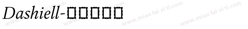 Dashiell字体转换